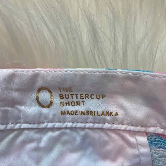 Lilly Pulitzer Scallop Buttercup Shorts in Pink Pout Shellabrate - Picture 6 of 7